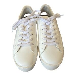 San Matin Olympus Classic White Leather Sneakers Size EU 37 US 6.5